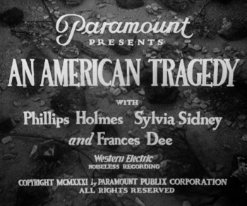 An American Tragedy (1931) download